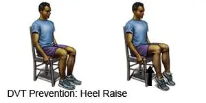 DVT Prevention Heel Raise