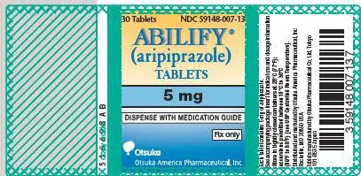 Abilify 5 mg Tablets