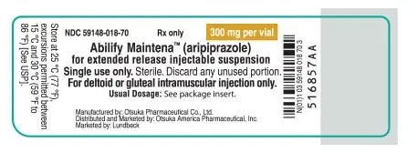 PRINCIPAL DISPLAY PANEL - 300 mg Vial Label