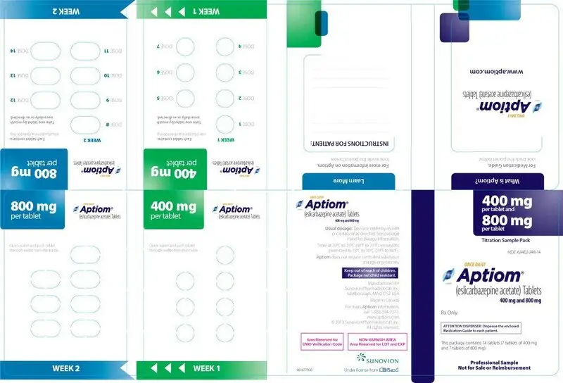 PRINCIPAL DISPLAY PANEL – TITRATION SAMPLE PACK WALLET
