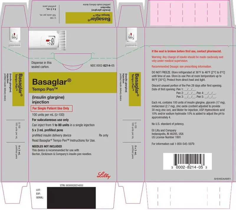 PACKAGE CARTON – BASAGLAR Tempo Pen
