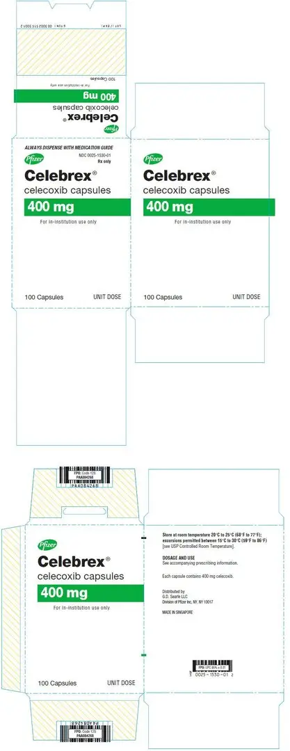 Principal Display Panel - 400 mg Capsule Blister Pack Carton