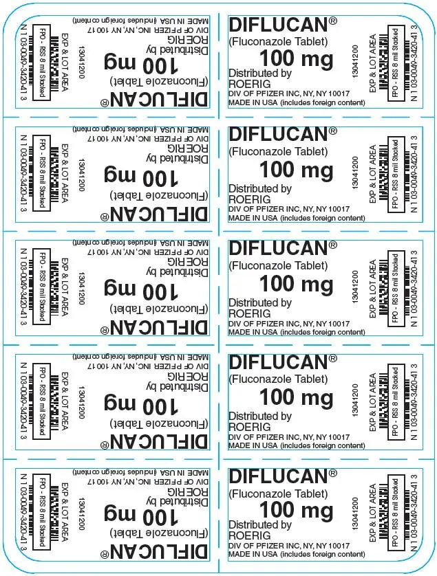 PRINCIPAL DISPLAY PANEL - 100 mg Tablet Blister Pack