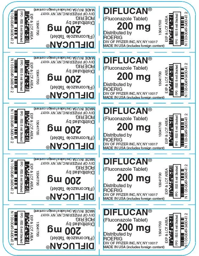 Principal Display Panel - 200 mg Tablet Blister Pack