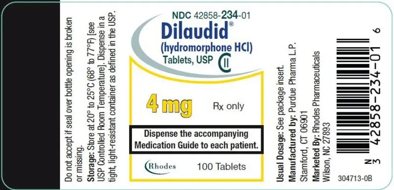 PRINCIPAL DISPLAY PANEL - 4 mg Tablet Bottle Label