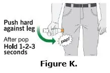 6. When you have measured the correct dose of EPIDIOLEX, leave the oral syringe in the bottle adapter and turn the bottle right side up.