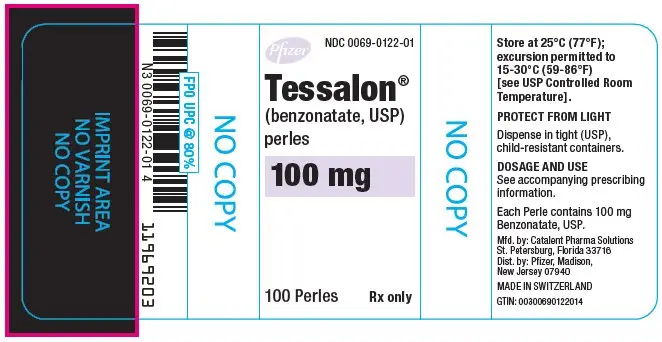 PRINCIPAL DISPLAY PANEL - 100 mg Bottle Label