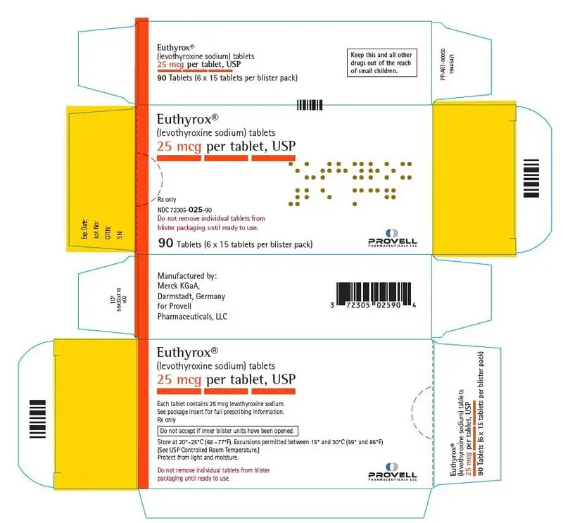 25 mcg box