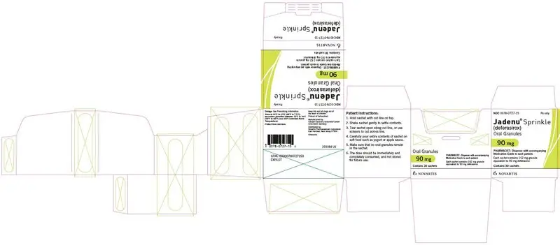 PRINCIPAL DISPLAY PANEL – PACKAGE LABEL – 90 MG Sprinkle