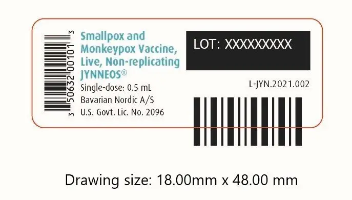 Principal Display Panel - Vial Label