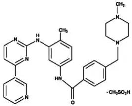 Imatinib structural formula