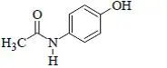 acetaminophen structure