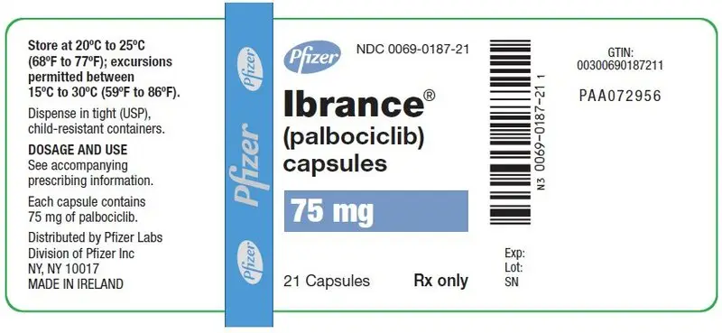 PRINCIPAL DISPLAY PANEL - 75 mg Capsule Bottle Label