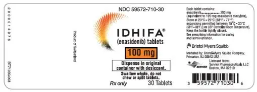 PRINCIPAL DISPLAY PANEL - 100 mg Tablet Bottle Label