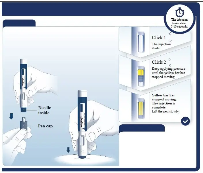 Image of components for Levemir FlexPen and needles.