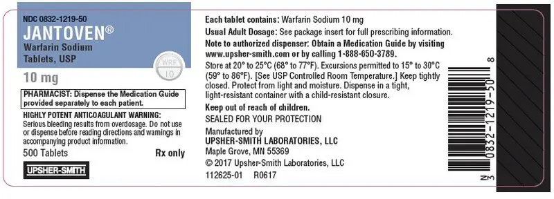 PRINCIPAL DISPLAY PANEL - 10 mg Tablet Bottle Label