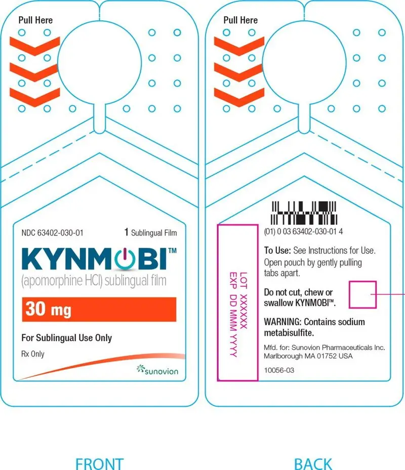 PRINCIPAL DISPLAY PANEL – TRADE POUCH LABEL – 30 mg
