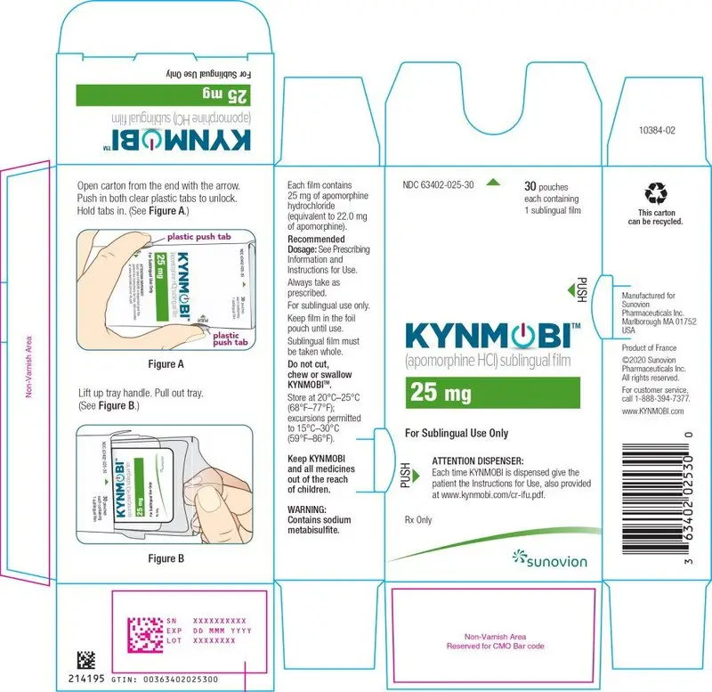 PRINCIPAL DISPLAY PANEL – TRADE CARTON – 25 mg
