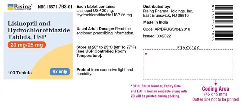 PACKAGE LABEL- PRINCIPAL DISPLAY PANEL - 20 mg/25 mg (30 Tablet Bottle)