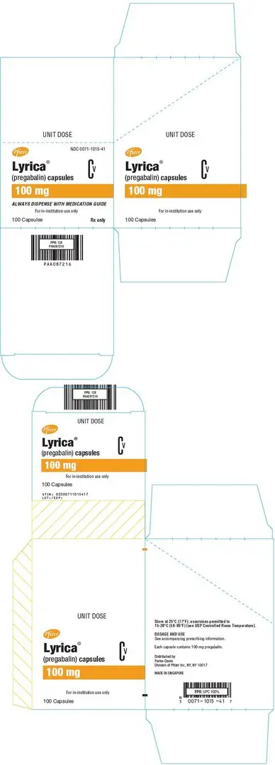 PRINCIPAL DISPLAY PANEL - 100 mg Capsule Blister Pack Carton