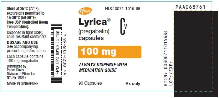 PRINCIPAL DISPLAY PANEL - 100 mg Capsule Bottle Label