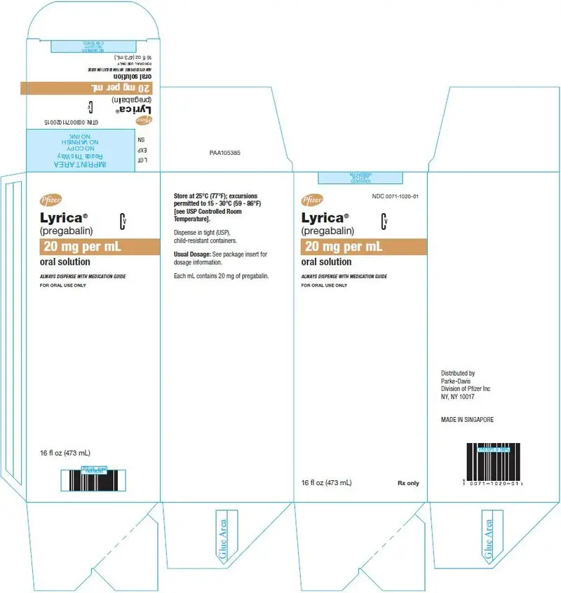 PRINCIPAL DISPLAY PANEL - 20 mg Bottle Carton