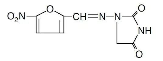 nitrofurantoin-macrocrystals-structure