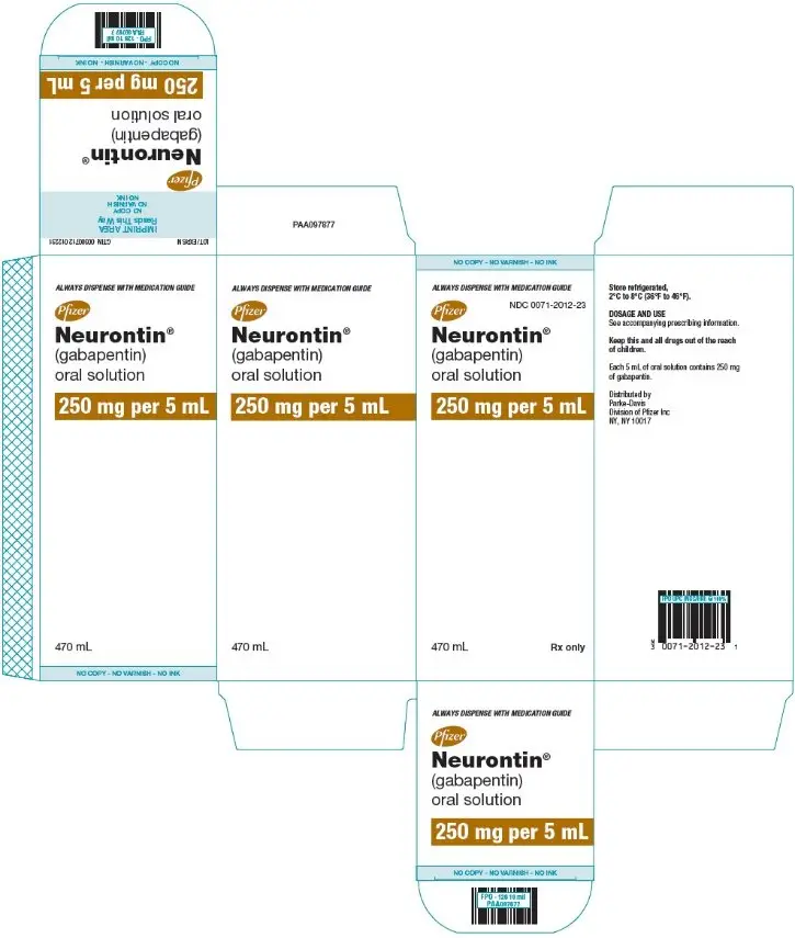 PRINCIPAL DISPLAY PANEL - 470 mL Bottle Carton