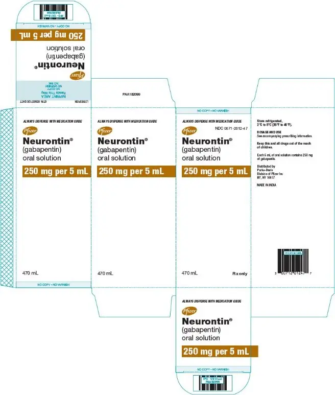 PRINCIPAL DISPLAY PANEL - 470 mL Bottle Carton - NDC 0071-2012-47