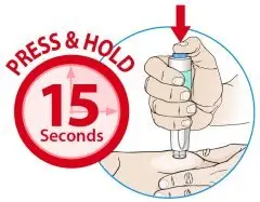 Autoinjector press and hold