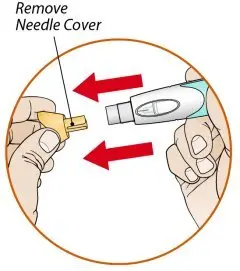 Autoinjector removal of needle cover