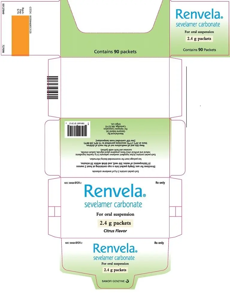 Package Label - Principal Display Panel - 2.4 g Packets, 90 per Carton