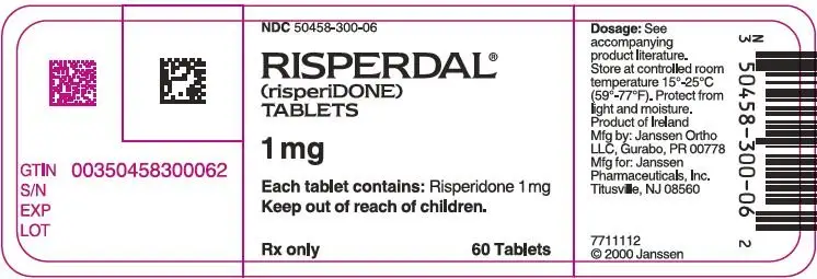 PRINCIPAL DISPLAY PANEL - 1 mg Bottle Label