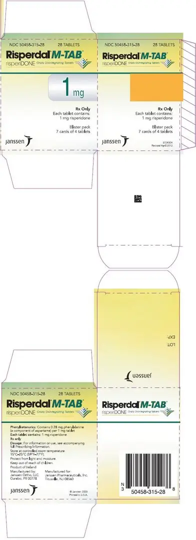 PRINCIPAL DISPLAY PANEL - 1 mg Tablet Carton