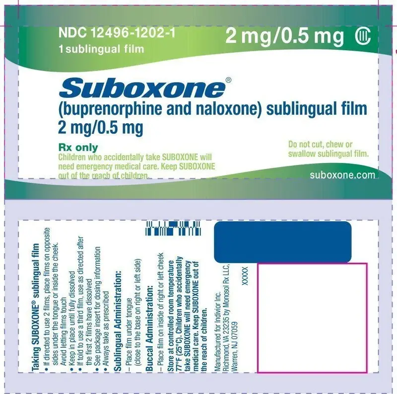 Principal Display Panel – 2 mg Pouch Label
