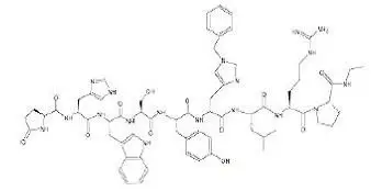 Structure of Histrelin