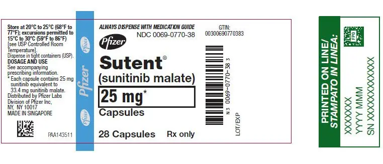 PRINCIPAL DISPLAY PANEL - 25 mg Capsule Bottle Label