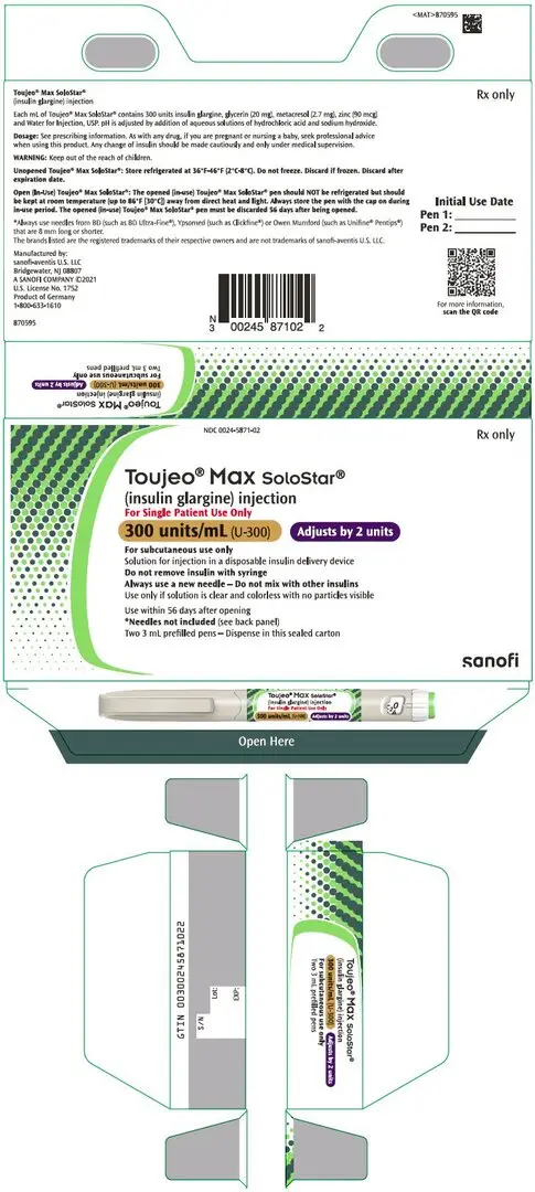 PRINCIPAL DISPLAY PANEL - 3 mL Pen Carton