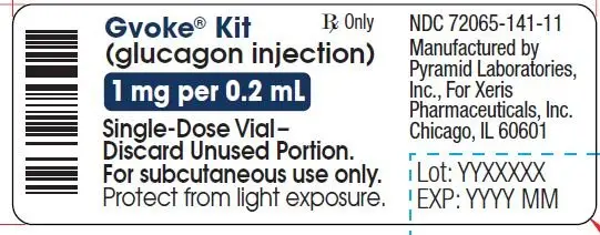 Kit Vial Label