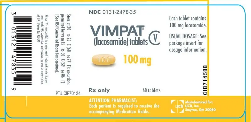 PRINCIPAL DISPLAY PANEL - 100 mg Tablet Bottle Label