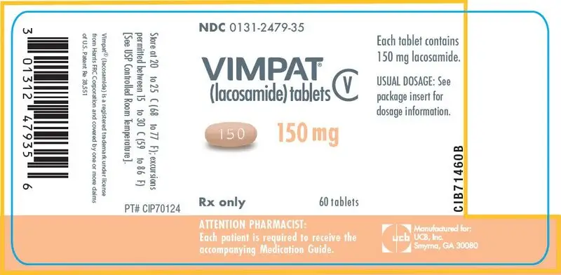 PRINCIPAL DISPLAY PANEL - 150 mg Tablet Bottle Label