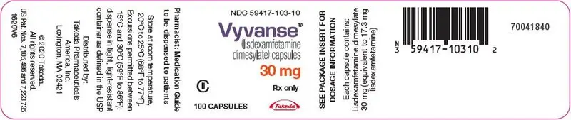 PRINCIPAL DISPLAY PANEL - 30 mg Capsule Bottle Label