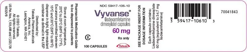 PRINCIPAL DISPLAY PANEL - 60 mg Capsule Bottle Label