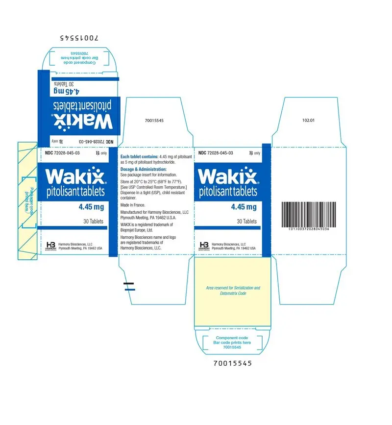 4.45 mg Carton Label