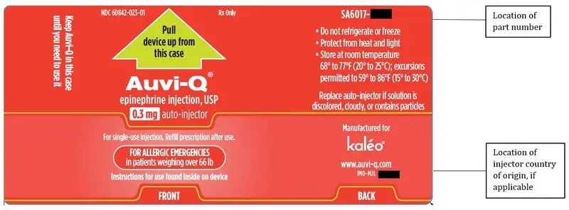 0.3 mg Outer Case Label