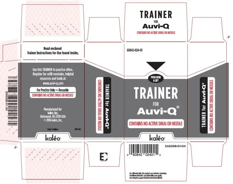 Trainer Carton Label (Supplied with 0.3 mg and 0.15 mg Auto-Injectors)