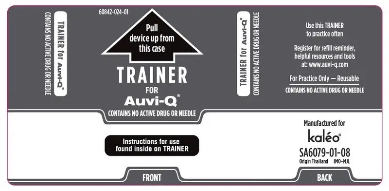 Trainer Outer Case Label (Supplied with 0.3 mg and 0.15 mg Auto-Injectors)