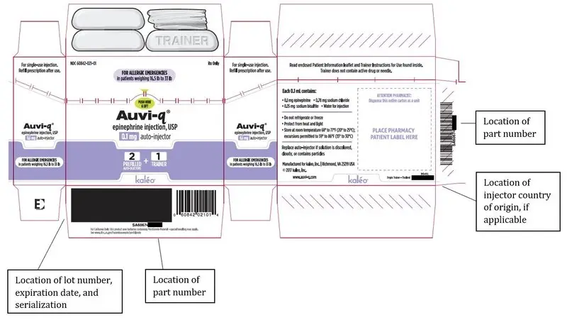 0.1 mg 2-plus-1 Carton Label