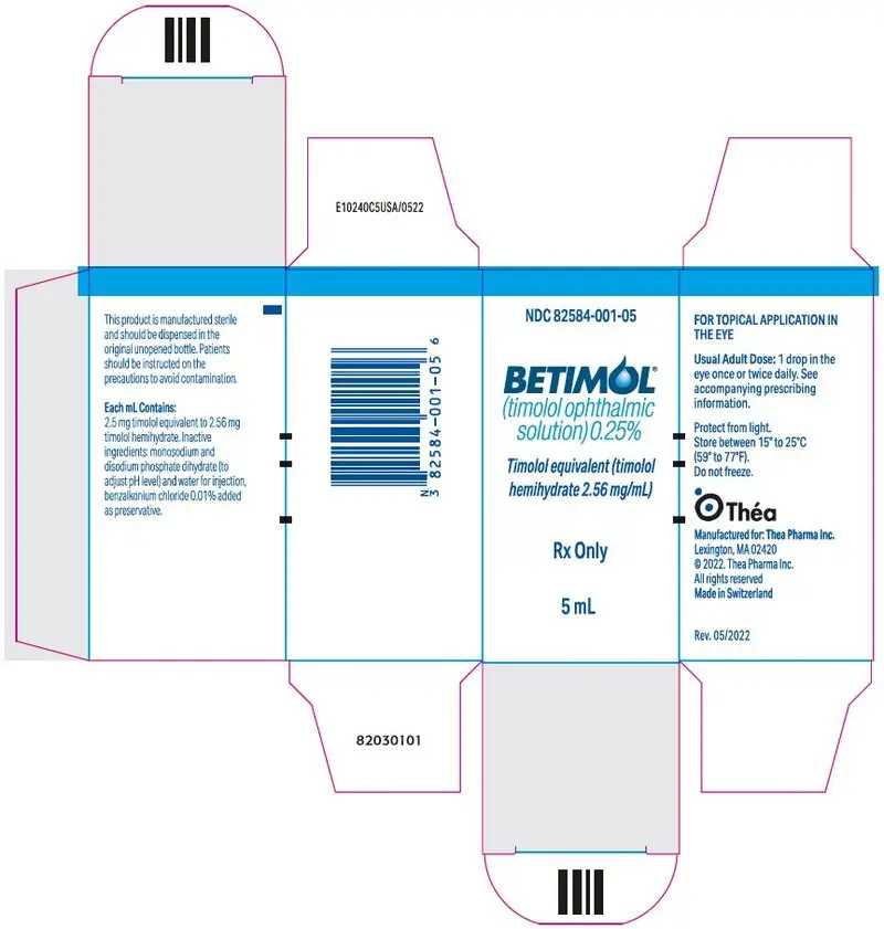 PRINCIPAL DISPLAY PANEL - 5 mL Bottle Carton