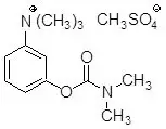 Structural Formula of Neostigmine Methylsulfate